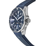 Tag Heuer Aquaracer Blue Dial Blue Rubber Strap Watch for Men - WAY111C.FT6155