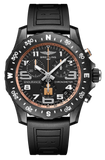 Breitling Endurance Pro Ironman X823101B1B1S1 Men's Watch – Black Dial with Black Rubber Strap