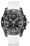 Breitling Endurance Pro X82310A71B1S1 Men's Watch – Black Dial with White Rubber Strap