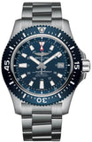 Breitling Superocean 44mm Special Y17393161C1A1 Men's Watch with Blue Dial & Silver Steel Strap