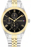 Tommy Hilfiger 1782591 Monica Chronograph Women's Watch – Black Dial & Two-Tone Steel Strap