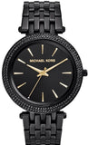 Michael Kors MK3337 Darci Women's Watch – Black Dial & Black Steel Bracelet