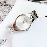 Calvin Klein K6E23146 Snake Women's Watch – Silver Dial & Silver Steel Strap