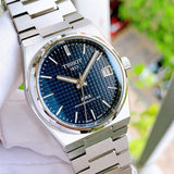 Tissot T137.207.11.041.00 PRX Powermatic 80 Men's Watch – Blue Dial & Silver Steel Strap