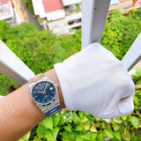 Tissot T137.207.11.041.00 PRX Powermatic 80 Men's Watch – Blue Dial & Silver Steel Strap