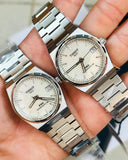 Tissot T137.207.11.111.00 PRX Powermatic 80 Men's Watch – White Dial & Silver Steel Strap