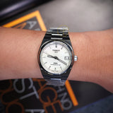 Tissot T137.207.11.111.00 PRX Powermatic 80 Men's Watch – White Dial & Silver Steel Strap
