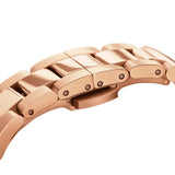 Daniel Wellington DW00100209 Iconic Link Women’s Watch – White Dial with Rose Gold Steel Bracelet