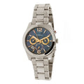 Fossil Perfect Boyfriend Blue Mother of Pearl Dial Silver Steel Strap Watch for Women - ES3880