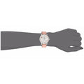 Coach Tatum Silver Dial Pink Leather Strap Watch For Women - 14502799