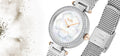 Coach Park Mother of Pearl Dial Silver Mesh Bracelet Watch for Women - 14503510