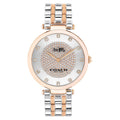 Coach Park Silver Dial Two Tone Steel Strap Watch for Women - 14503644
