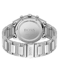 Hugo Boss Pioneer Blue Dial Silver Steel Strap Watch for Men - 1513867