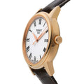 Tissot T Classic Carson White Dial Brown Leather Strap Watch For Men - T085.410.36.013.00