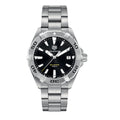 Tag Heuer Aquaracer Black Dial Silver Steel Strap Watch for Men - WBD1110.BA0928