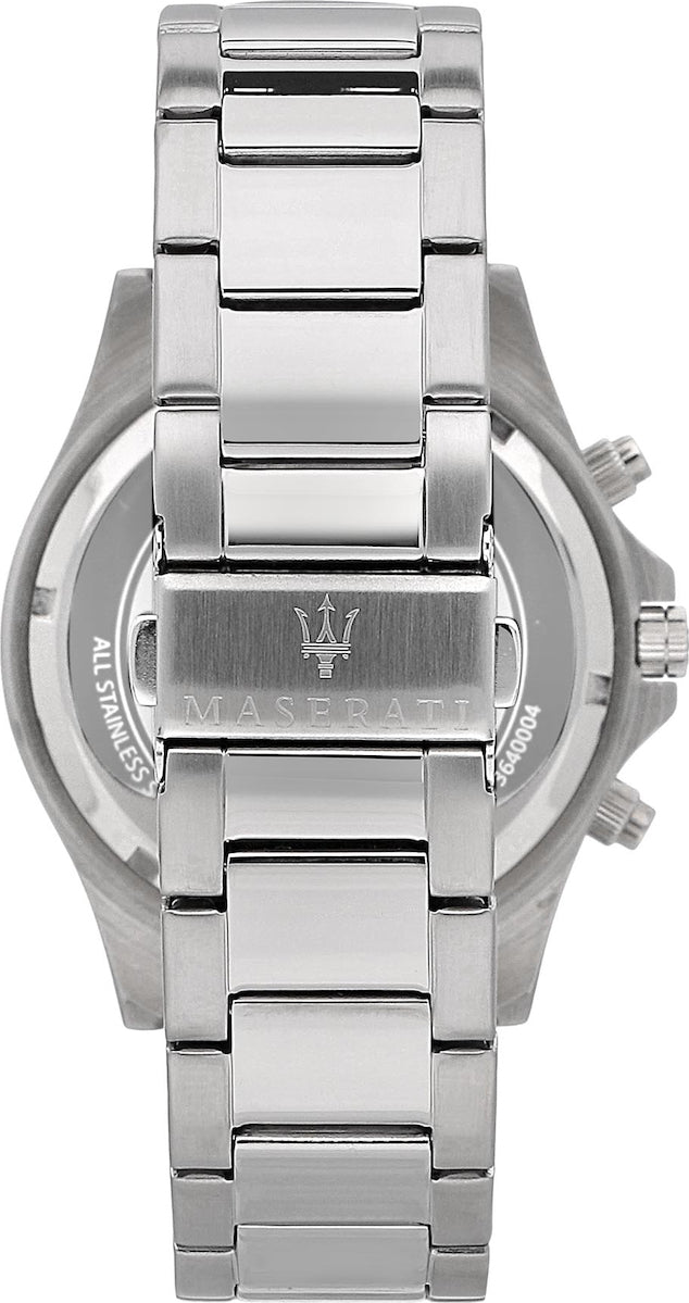 Maserati SFIDA Chronograph Quartz Black Dial Watch For Men - R8873640004