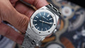 Audemars Piguet Royal Oak Automatic Blue Dial Silver Steel Strap Watch for Men - 15550ST.OO.1356ST.02