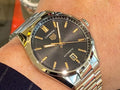 Tag Heuer Carrera Black Dial Silver Steel Strap Watch for Men - WBN2113.BA0639