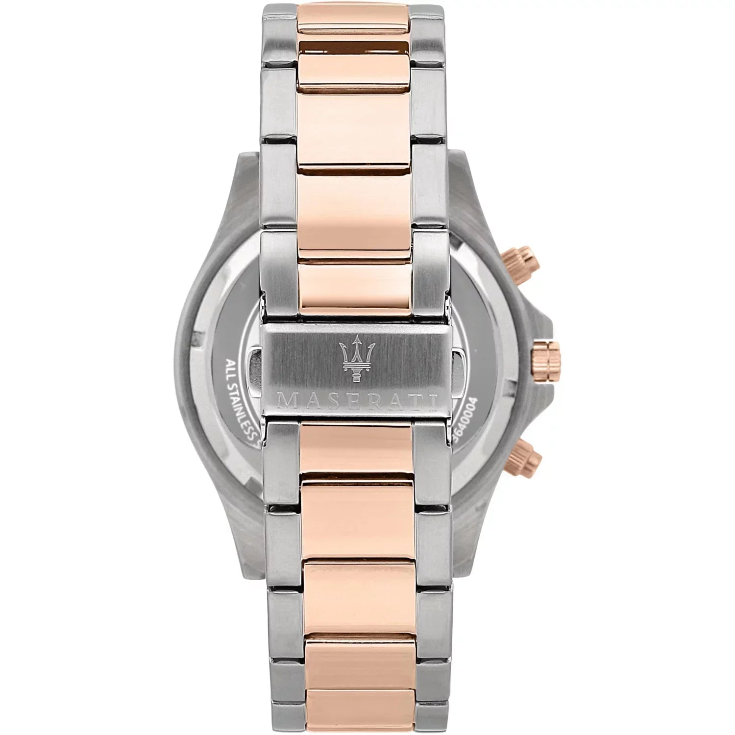 Maserati SFIDA Rose Quartz Black Dial Stainless Steel Watch For Men - R8873640002