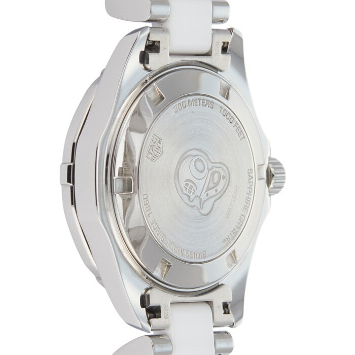 Tag Heuer Aquaracer Diamond White Dial Two Tone Steel Strap Watch for Women - WAY131H.BA0914