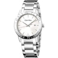 Calvin Klein Steady Silver Dial Silver Steel Strap Watch for Women - K7Q21146