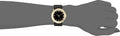 Marc Jacobs Amy Black Dial Black Leather Strap Watch for Women - MBM1154