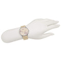Coach Perry Beige Floral Dial Beige Leather Strap Watch for Women - 14503293