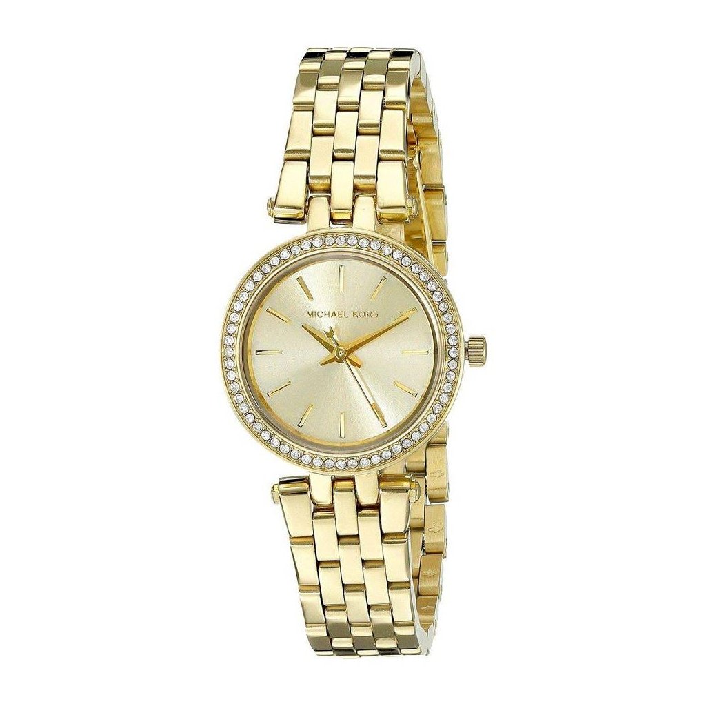 Michael Kors Darci Gold Dial Gold Steel Strap Watch for Women - MK3430