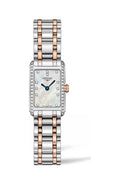 Longines Dolcevita Diamonds Mother of Pearl Two Tone Steel Strap Watch for Women - L5.258.5.89.7