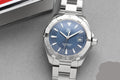 Tag Heuer Aquaracer Quartz Blue Dial Silver Steel Strap Watch for Men - WAY1112.BA0928