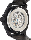 Fossil Modern Machine Automatic Skeleton Grey Dial Black Steel Strap Watch for Men - ME3134