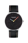 Coach Perry Black Dial Black Leather Strap Watch for Women - 14503033
