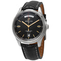 Breitling Premier Automatic 40mm Day & Date Black Dial Black Leather Strap Mens Watch - A45340241B1P2