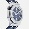Audemars Piguet Royal Oak Offshore Diver Blue Dial Blue Rubber Strap Watch for Men - 15720ST.OO.A027CA.01