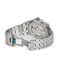 Audemars Piguet Royal Oak Diamonds Light Blue Dial Silver Steel Strap Watch for Women - 15551ST.ZZ.1356ST.04