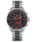 Tag Heuer Formula 1 Max Verstappen Limited Edition Grey Dial Two Tone Steel Strap Watch for Men - CAZ101U.BA0843