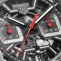 Tag Heuer Monaco Automatic Chronograph Grey Dial Black Nylon Strap Watch for Men - CBL2183.FT6236