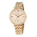 Fossil Jacqueline Rose Gold Dial Rose Gold Steel Strap Watch for Women - ES3632