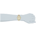 Fossil Tailor Gold Dial Gold Steel Strap Watch for Women - ES3714