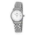 Longines Lyre Classico White Dial Silver Steel Strap Watch for Women - L4.259.4.12.6