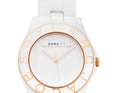 Marc Jacobs Marc Blade White Dial White Ceramic Strap Watch for Women - MBM9502