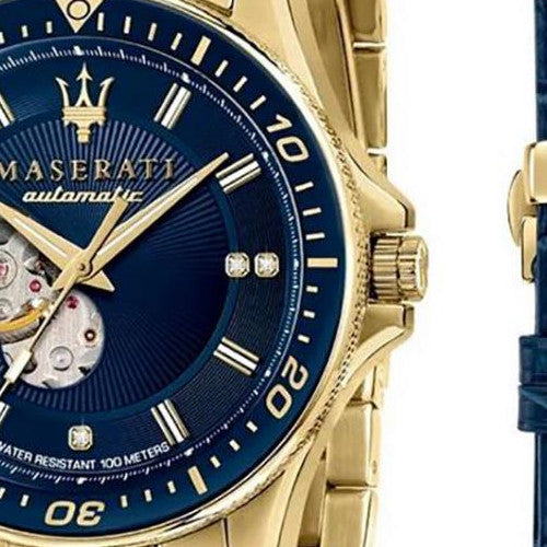 Maserati SFIDA Automatic Diamond Dial Limited Edition Watch For Men - R8823140004