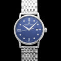 Maurice Lacroix Eliros Sunbrushed Blue Dial Silver Steel Strap Watch for Women - EL1094-SS002-130-1