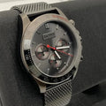 Hugo Boss Ikon Grey Dial Grey Mesh Bracelet Watch for Men - 1513443