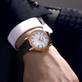 Tissot T Classic Carson White Dial Brown Leather Strap Watch For Men - T085.410.36.013.00