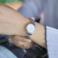 Longines Lyre Classico White Dial Silver Steel Strap Watch for Women - L4.259.4.12.6