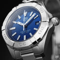 Tag Heuer Aquaracer Quartz Blue Dial Silver Steel Strap Watch for Women - WBD1312.BA0740