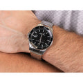 Maserati SFIDA Quartz Black Dial Stainless Steel Watch For Men - R8853140002
