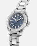 Tag Heuer Aquaracer Quartz Blue Dial Silver Steel Strap Watch for Women - WBD131D.BA0748