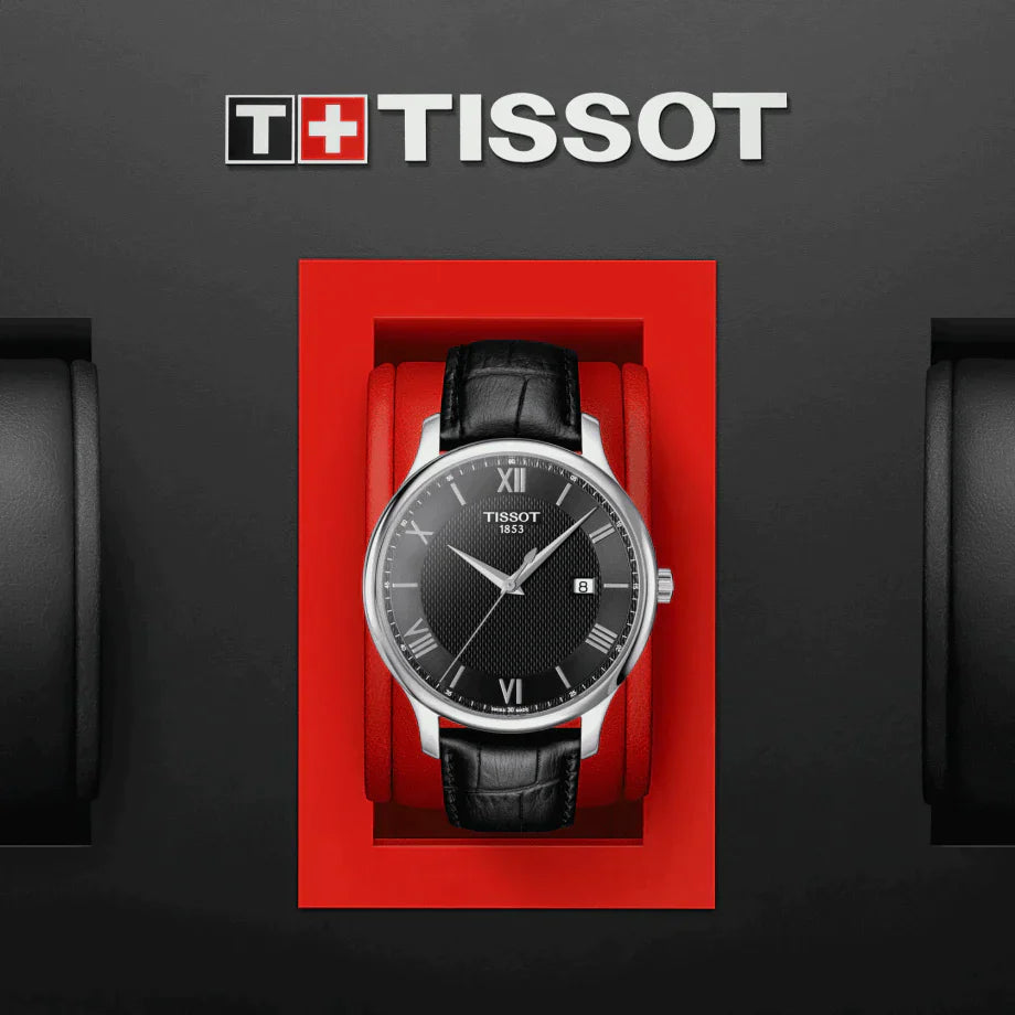 Tissot T Classic Tradition Quartz Watch For Men - T063.610.16.058.00